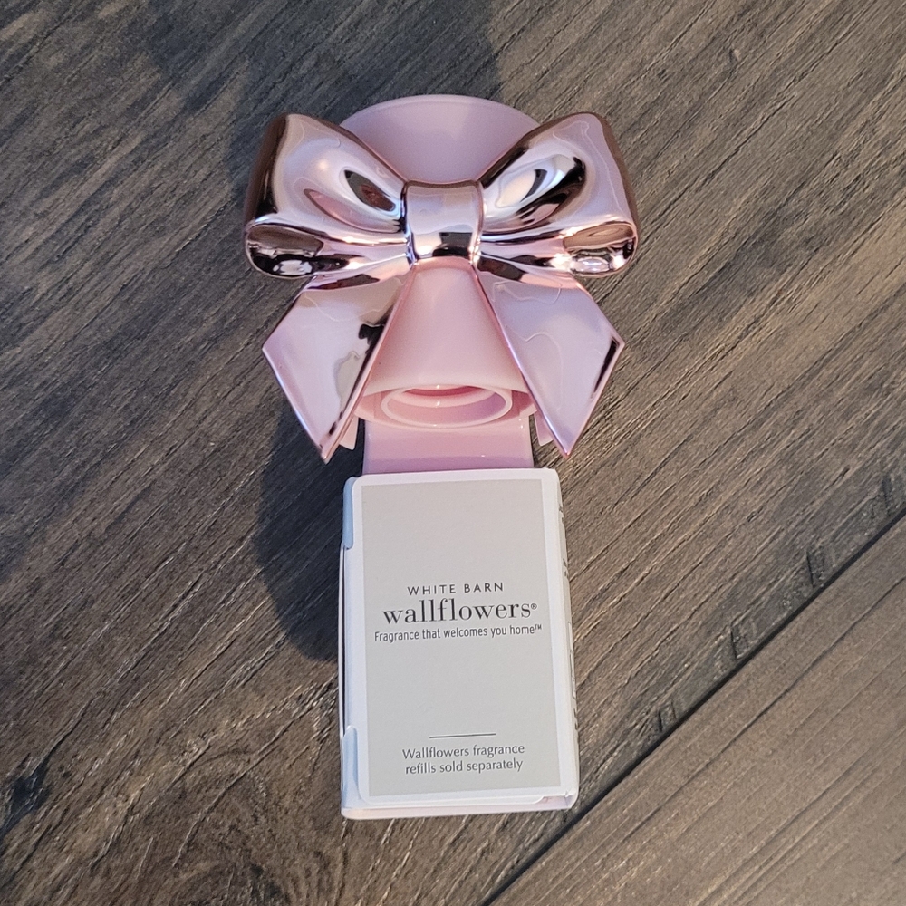 LIMITED EDITION Pink Bow Wallflower Plug